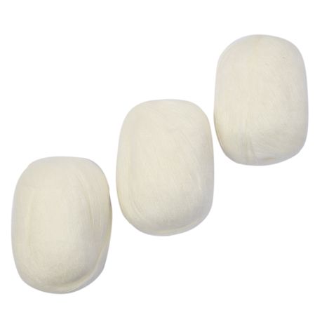 Wool _ Fine Mohair - Light Cream (Set of 3 - 50gram each) Buy Online in Zimbabwe thedailysale.shop