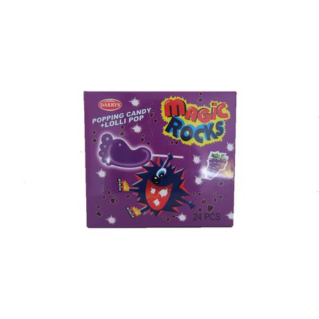 Magic Rocks Popping Candy Grape Flavoured