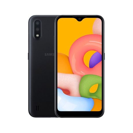 Samsung Galaxy A01 16GB Single Sim - Black Buy Online in Zimbabwe thedailysale.shop