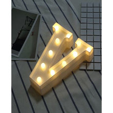 Load image into Gallery viewer, LED Lights Letter -V
