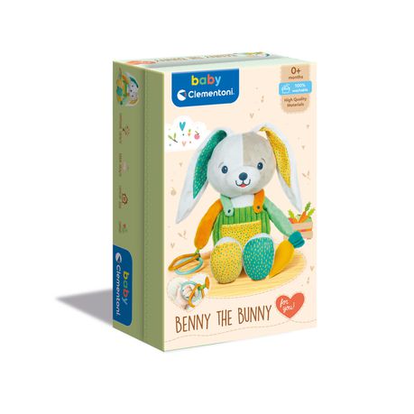 Clementoni - Benny The Bunny Plush Toy Buy Online in Zimbabwe thedailysale.shop