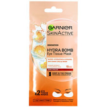 Load image into Gallery viewer, Garnier Hydra Bomb Anti-Dark Circles Hydrating Eye Tissue Mask
