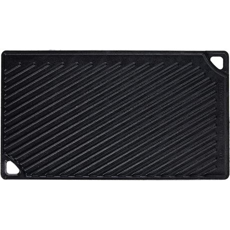 Lodge - Logic Cast Iron Double Reversible Grill Griddle