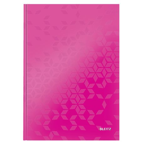 Leitz: A4 Ruled WOW Note Pad Hard Cover - Pink Buy Online in Zimbabwe thedailysale.shop
