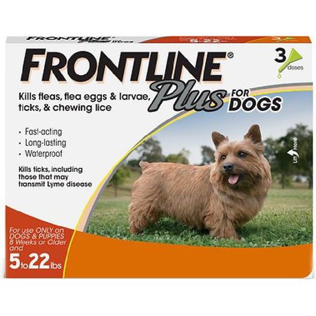 Frontline Plus Dog Small (0-10KG) 3 PIP Buy Online in Zimbabwe thedailysale.shop