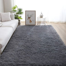 Load image into Gallery viewer, Fluffy Carpets Rug Grey 200 x 150cm
