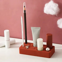 Load image into Gallery viewer, Silicone Cosmetic organizer - Small - Maroon

