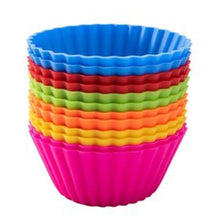 Load image into Gallery viewer, Nonstick 12 Muffin Pan with Silicone Cups
