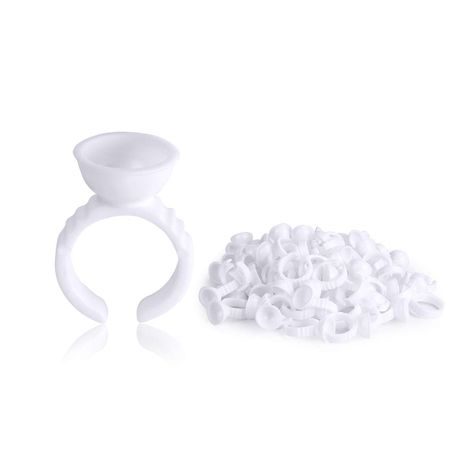 100PCS-Glue Rings For Lash Extensions