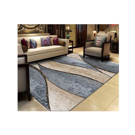 Modern 3D Geometric Design Area 12 Rug - 200cm by 150cm