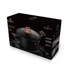 Load image into Gallery viewer, Berlinger Haus 20cm Marble Coating Casserole with Lid - Black Rose Collection
