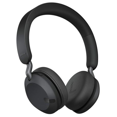 Jabra Elite 45h Wireless On-Ear Headphones With Mic Titanium Black