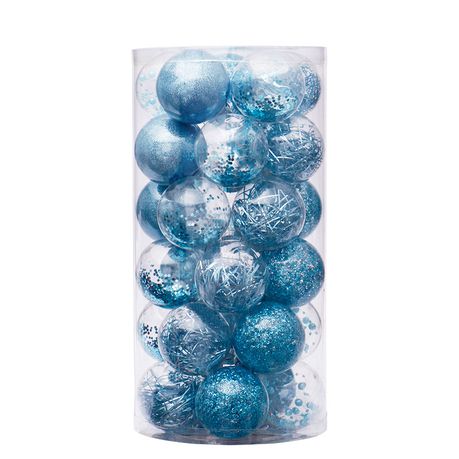 Home Crafts 24 Pc Bublé Christmas Décor