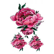 Load image into Gallery viewer, Tattoo - Waterproof High Quality Skin Safe - Three Roses
