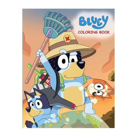 Bluey Coloring Book: Big Simple Coloring Pages For Kids Buy Online in Zimbabwe thedailysale.shop