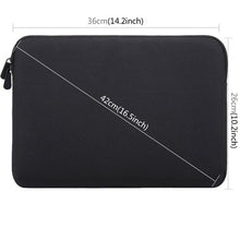 Load image into Gallery viewer, We Love Gadgets 15 inch Laptop Sleeve Carry Bag Black
