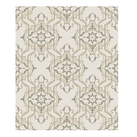 Damask Rose Wallpaper - Cream Buy Online in Zimbabwe thedailysale.shop