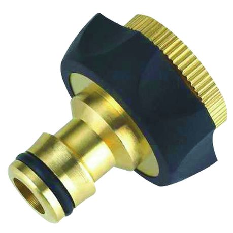 Gro Premium Brass Tap Adaptor -12.5mm & 19mm Buy Online in Zimbabwe thedailysale.shop