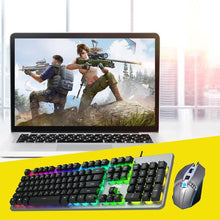 Load image into Gallery viewer, AOC KM410 Metal Series Backlight USB Wired Gaming Keyboard &amp; Mouse Combo
