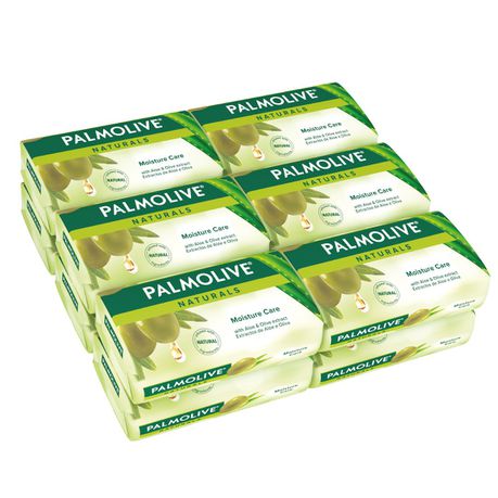Palmolive Aloe & Olive Bar Soap, Bulk Offer - 12 X 150g Buy Online in Zimbabwe thedailysale.shop