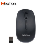 Load image into Gallery viewer, Meetion Black Wireless Mouse
