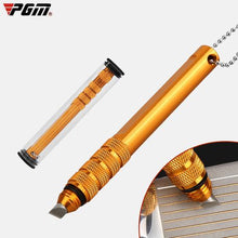Load image into Gallery viewer, PGM Golf Club Groove Sharpener and Cleaning Tool (Flat Knife)
