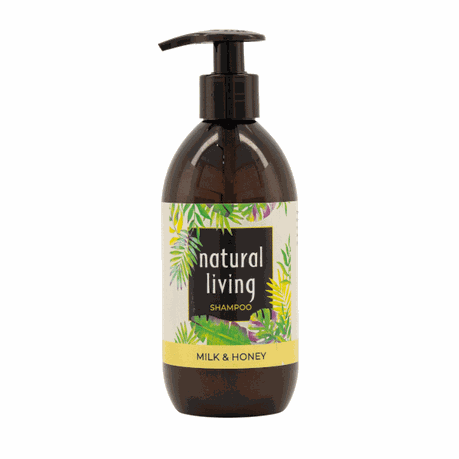 Natural Living Milk and Honey Natural Shampoo - 300ml