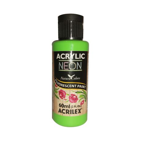 Matte Acrylic Neon 60ml - Green Buy Online in Zimbabwe thedailysale.shop