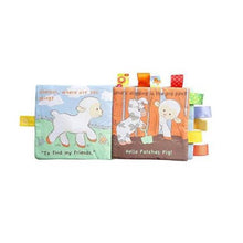 Load image into Gallery viewer, Activity Fabric soft Baby Cloth Book -Sherbet's Silly Farm
