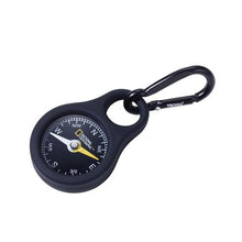 Load image into Gallery viewer, TROIKA Keyring with Compass in Support of The National Geographic Society

