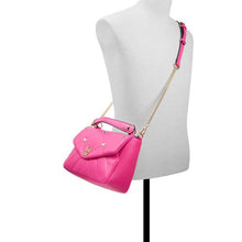 Load image into Gallery viewer, Call It Spring Ladies Pipper - Fuchsia Top handle bag
