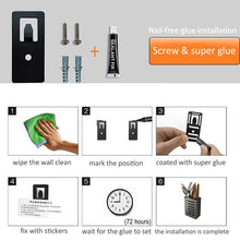 Load image into Gallery viewer, Nail Free Wall Mount Stainless Steel Cutlery Holder
