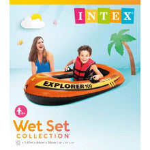 Load image into Gallery viewer, Intex - Explorer 100 Boat - 1 Person Boat Set - Orange
