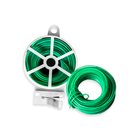 Multipurpose Plastic Coated Wire Tie with Cutter - 30m - 2 Pack Buy Online in Zimbabwe thedailysale.shop