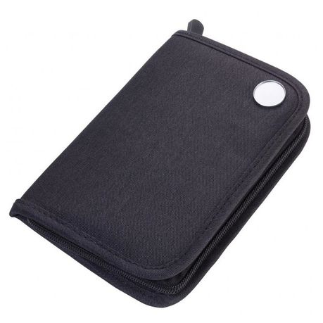 Troika Travel & Car Document Case Rfid Block Personalisable Safe Trip Black Buy Online in Zimbabwe thedailysale.shop