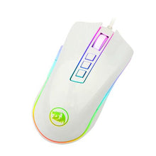 Load image into Gallery viewer, Redragon COBRA 10000 Dpi 7 Button Optical RGB Gaming Mouse - White
