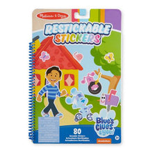 Load image into Gallery viewer, Melissa &amp; Doug Blues Clues &amp; You Reusable Sticker Pad - Places Blue Loves
