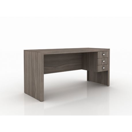 Linx Reversible 3 Drawer Oak Office Desk Buy Online in Zimbabwe thedailysale.shop