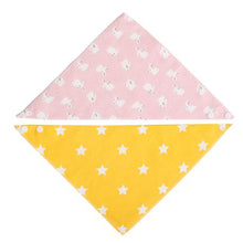 Load image into Gallery viewer, All Heart 2 Pack Baby Bib Clothes With Bunny Print And Stars Prints
