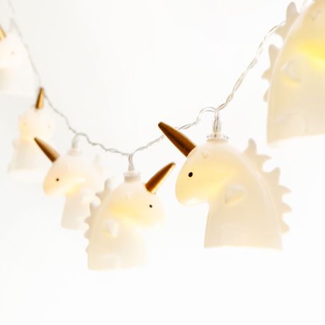 Unicorn LED Fairy Lights 1.5m Battery Operated- Warm White Buy Online in Zimbabwe thedailysale.shop