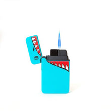 Load image into Gallery viewer, Zenga Grand Jet Flame Shark Lighter Turquoise
