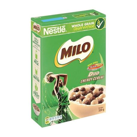 Milo Duo Cereal 320g Buy Online in Zimbabwe thedailysale.shop