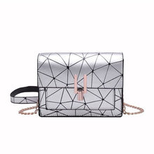 Load image into Gallery viewer, Women's small shoulder bag silver
