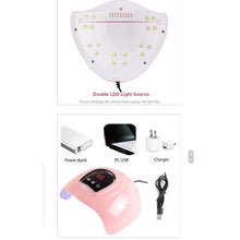 Load image into Gallery viewer, 54W Professional UV &amp; LED Nail Dryer Lamp
