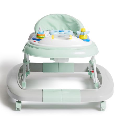 George & Mason Baby - 2 in 1 Walker & Rocker - Mint & Grey Buy Online in Zimbabwe thedailysale.shop