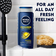 Load image into Gallery viewer, NIVEA MEN power refresh shower gel / body wash - 6 x 500ml
