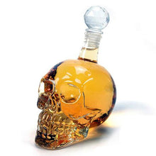 Load image into Gallery viewer, Skull Bottle Decanter - Glass 1l
