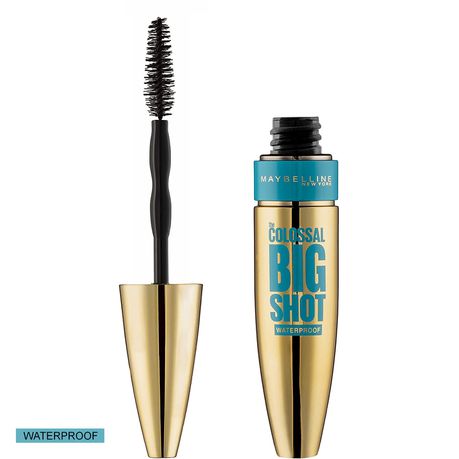 Maybelline Volum' Express Colossal - Big Shot Mascara - Waterproof Black 01 Buy Online in Zimbabwe thedailysale.shop