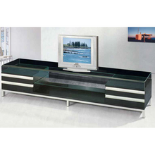 Load image into Gallery viewer, Tokyo Glass And Wood Plasma Stand
