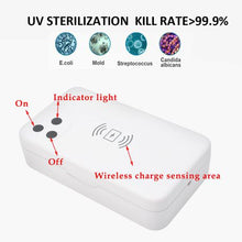 Load image into Gallery viewer, Multi-Functional UV Steriliser Box with Built-In Wireless Charger
